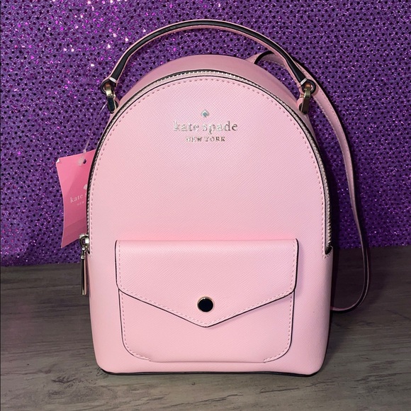 Kate Spade Light Pink Small Backpack | Stylish & Chic | NWT - Picture 6 of 12